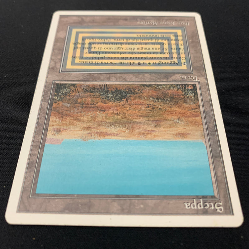 Magic the Gathering Scrubland - Foreign White Bordered - Italian 