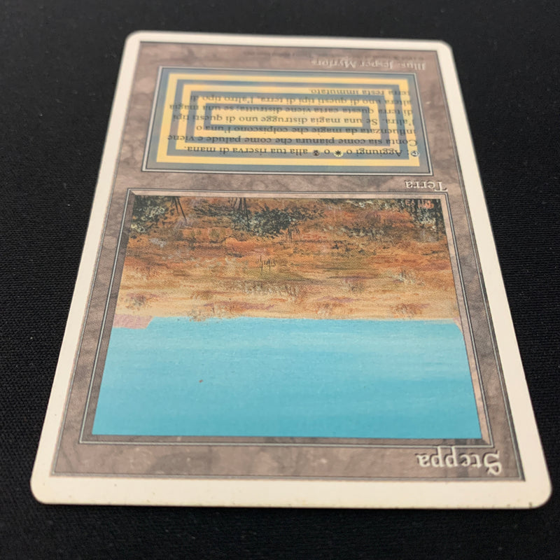 Magic the Gathering Scrubland - Foreign White Bordered - Italian 