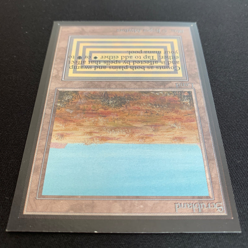 Magic the Gathering Scrubland - International Edition 