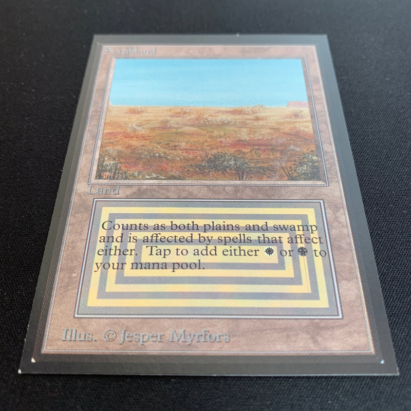 Magic the Gathering Scrubland - International Edition 