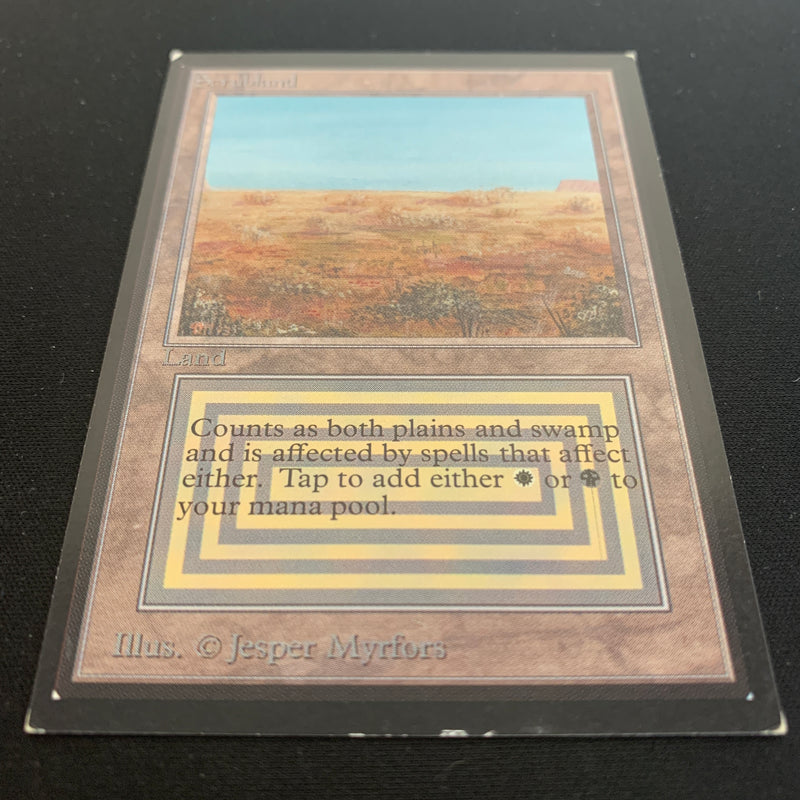 Magic the Gathering Scrubland - International Edition 