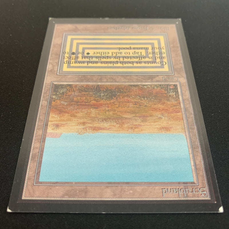 Magic the Gathering Scrubland - International Edition 