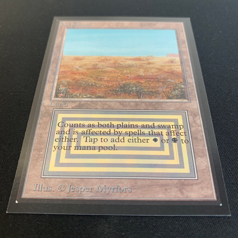 Magic the Gathering Scrubland - International Edition 