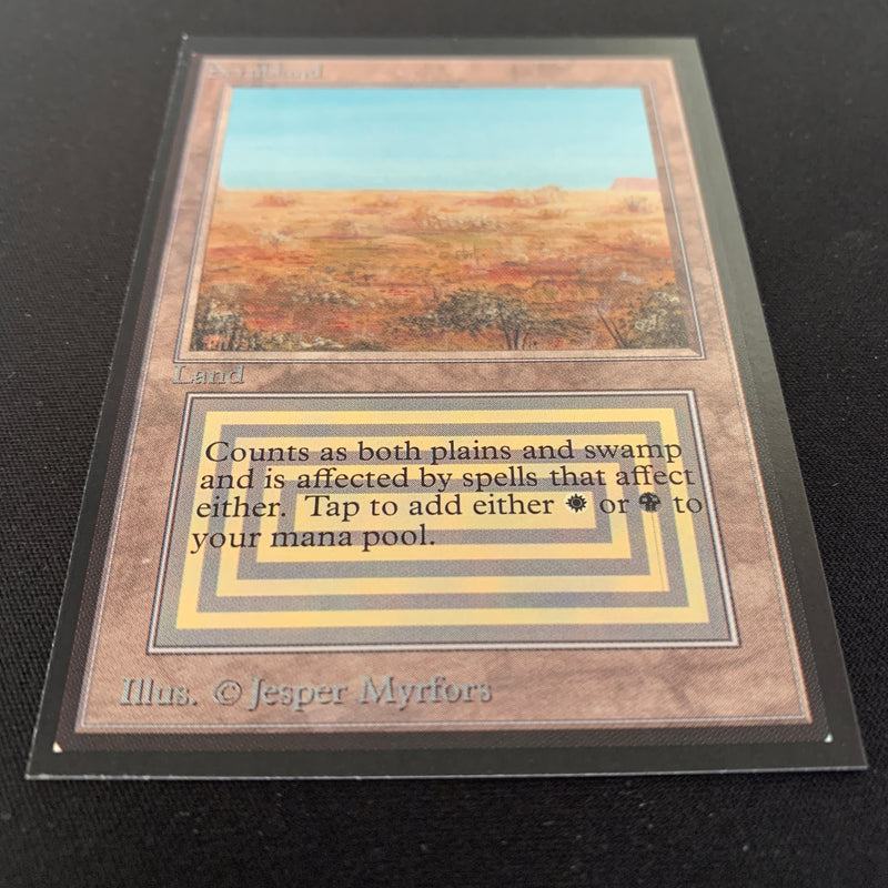 Magic the Gathering Scrubland - International Edition 