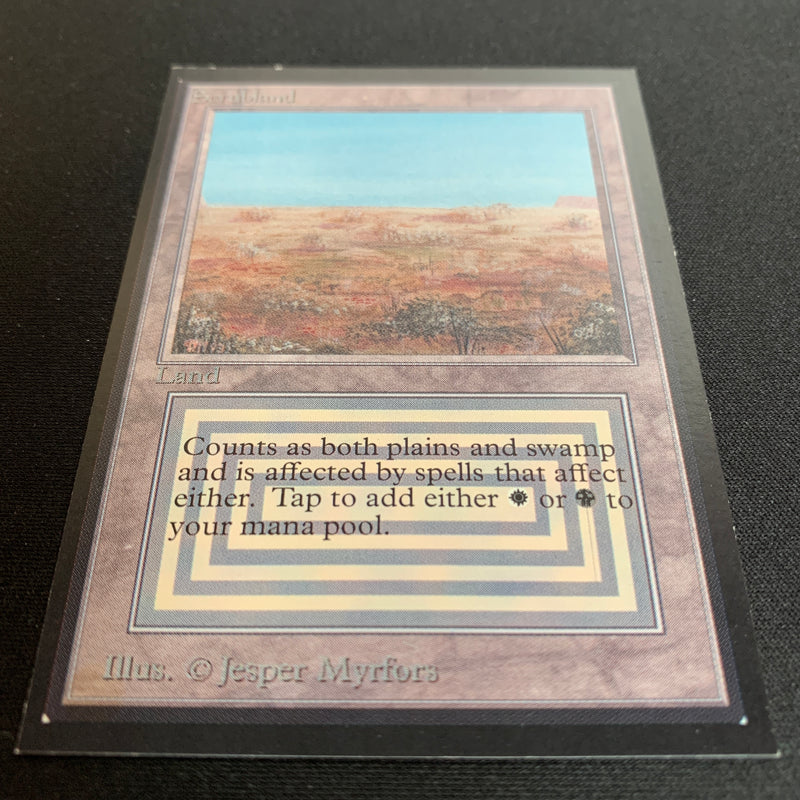 Magic the Gathering Scrubland - International Edition 