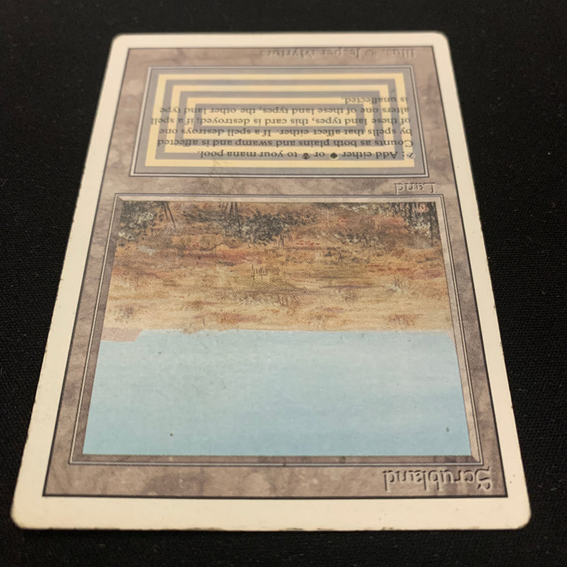 Magic the Gathering Scrubland - Revised 