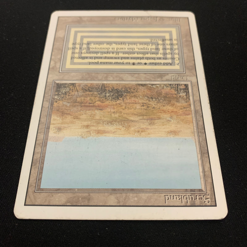 Magic the Gathering Scrubland - Revised 