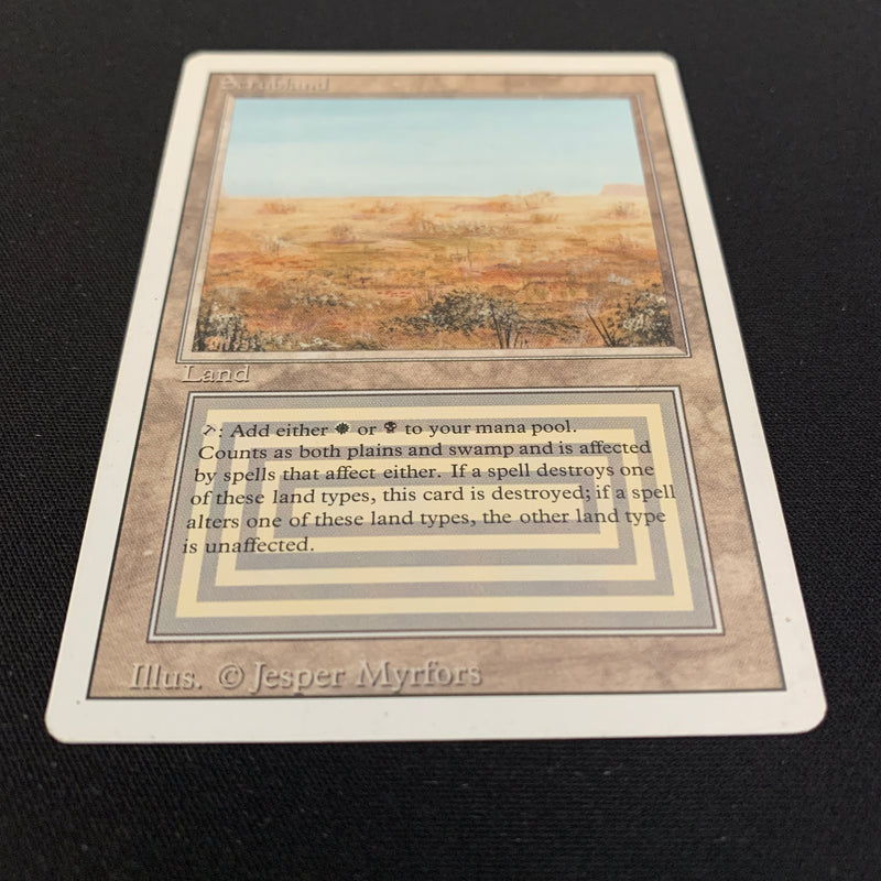 Magic the Gathering Scrubland - Revised 