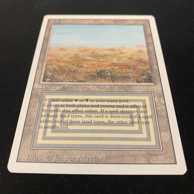 Magic the Gathering Scrubland - Revised 