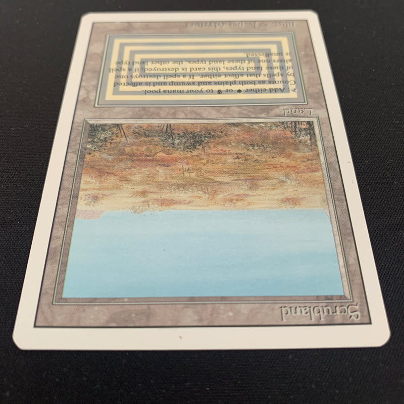 Magic the Gathering Scrubland - Revised 