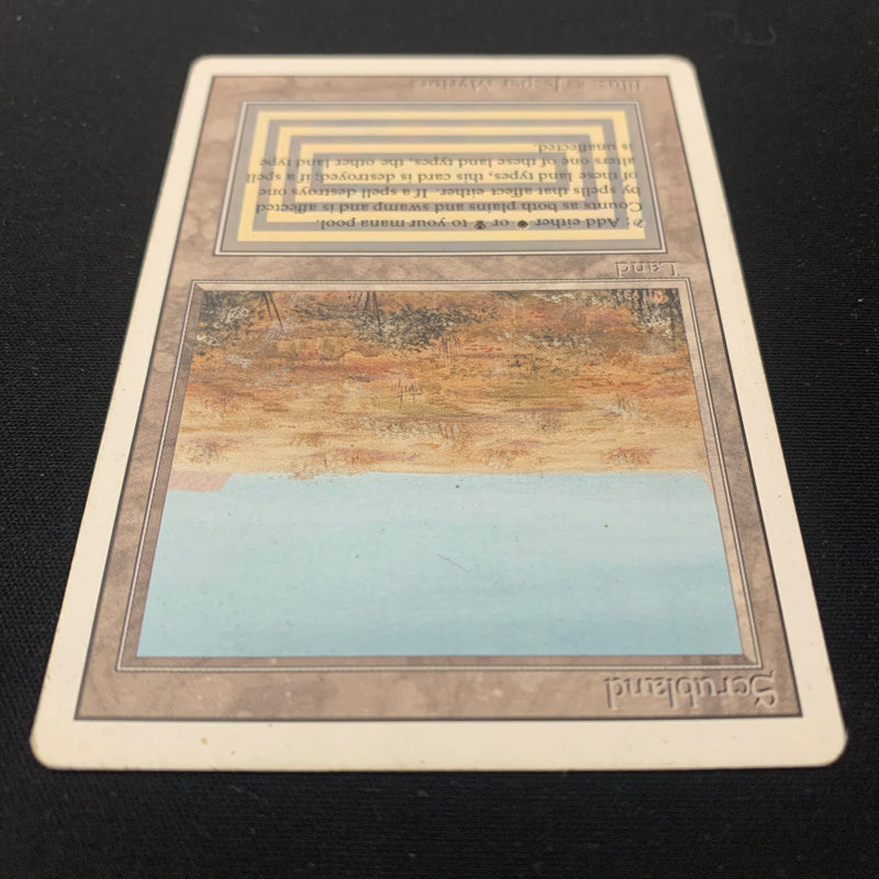 Magic the Gathering Scrubland - Revised 