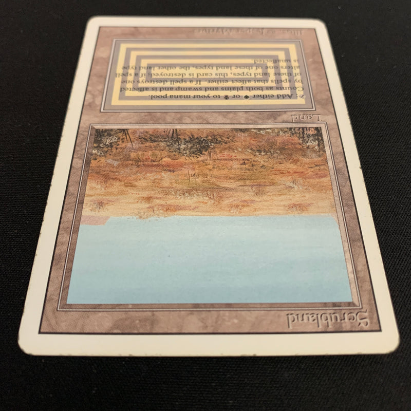 Magic the Gathering Scrubland - Revised 