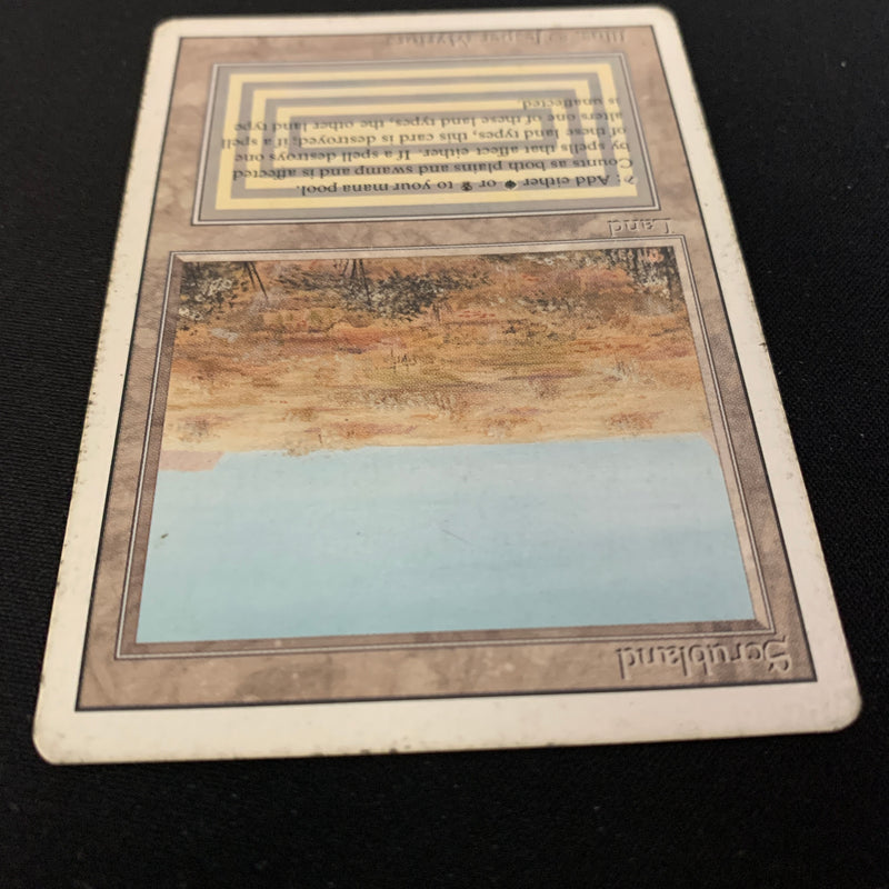 Magic the Gathering Scrubland - Revised 