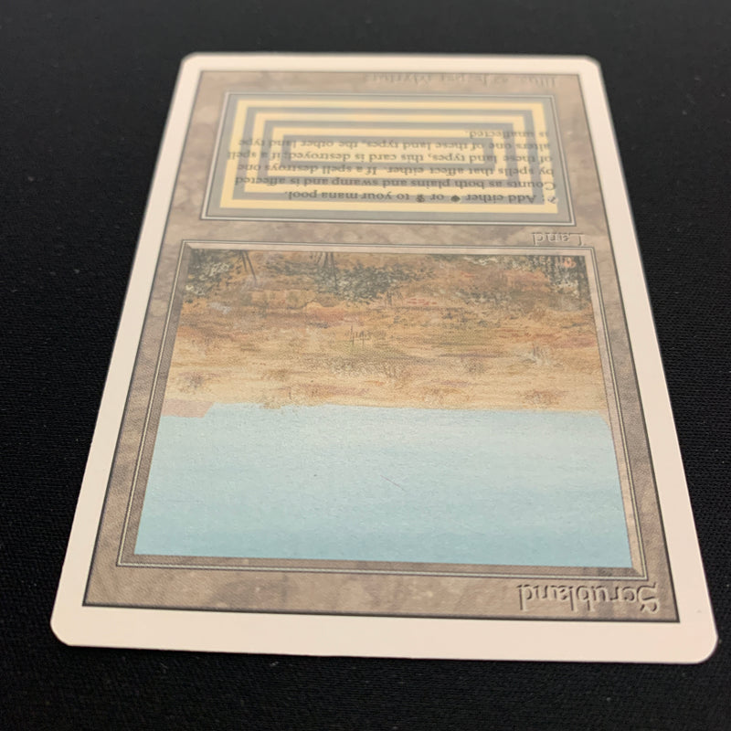 Magic the Gathering Scrubland - Revised 