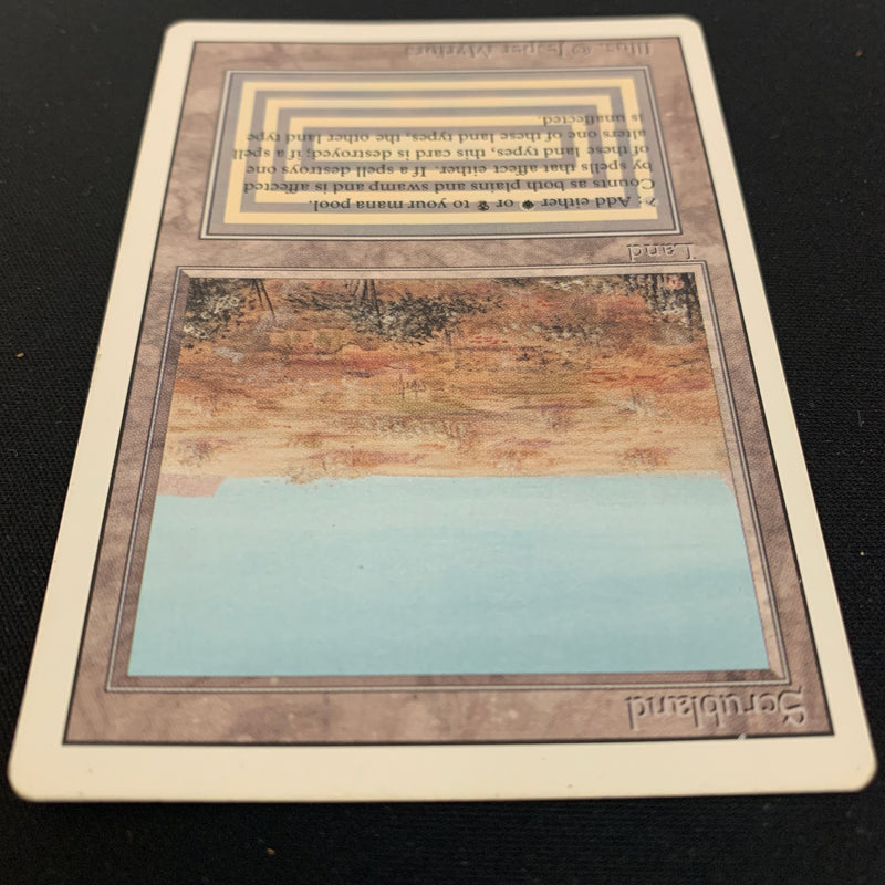 Magic the Gathering Scrubland - Revised 