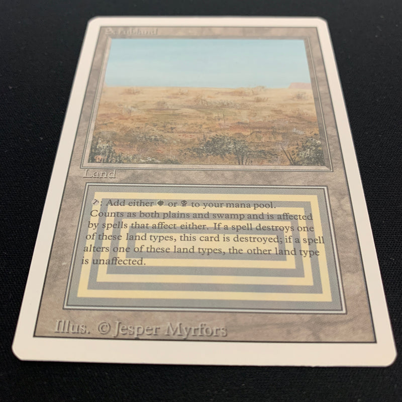 Magic the Gathering Scrubland - Revised 