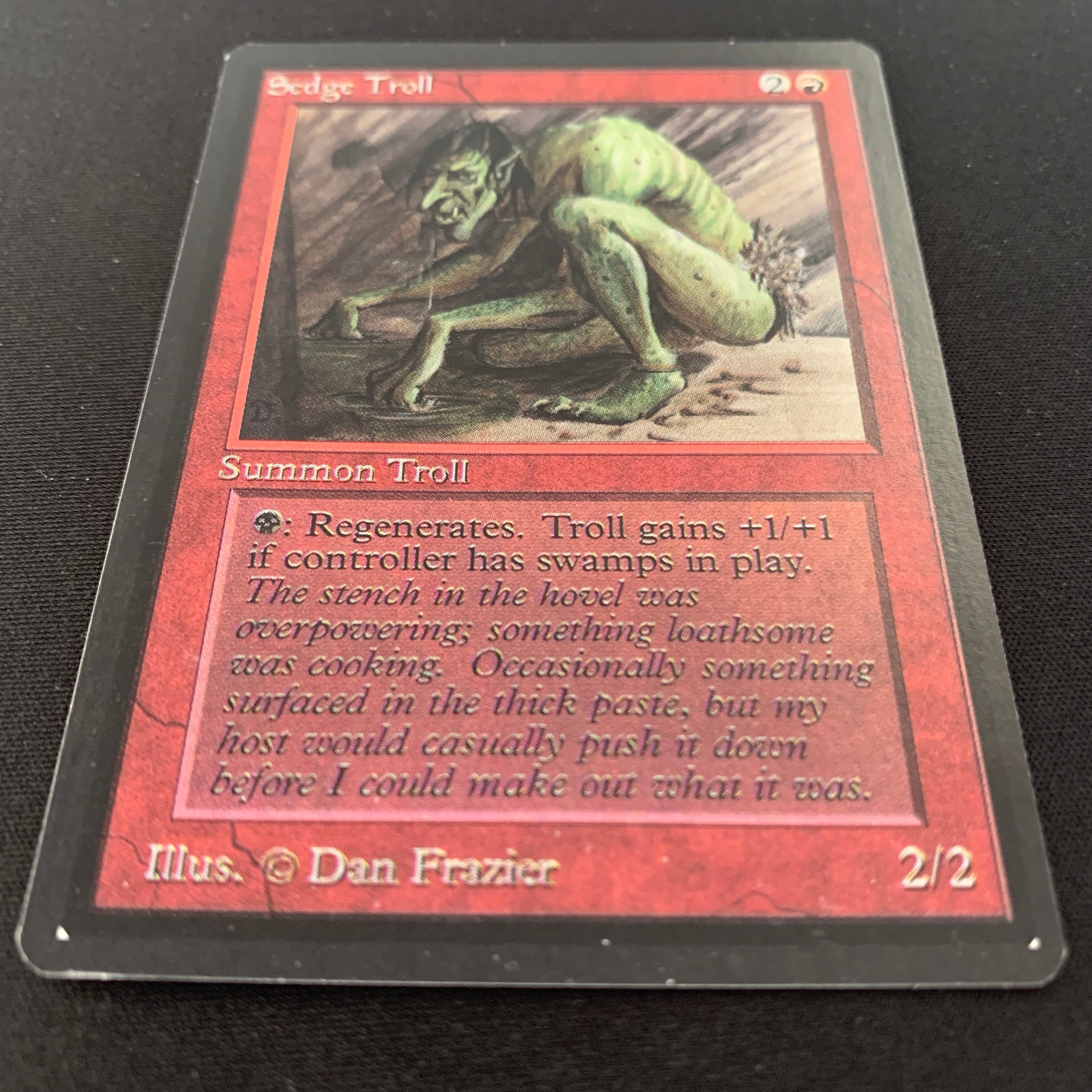 MTG Singles - Sedge Troll - Beta - 