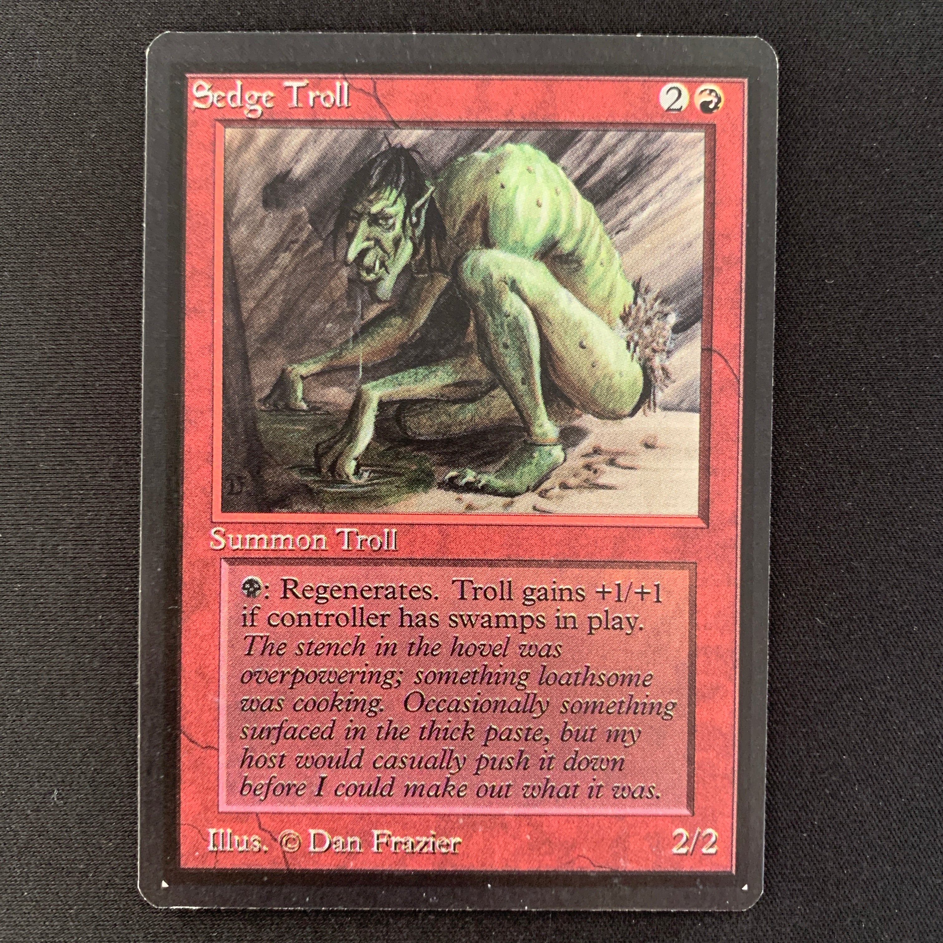 MTG Singles - Sedge Troll - Beta - 