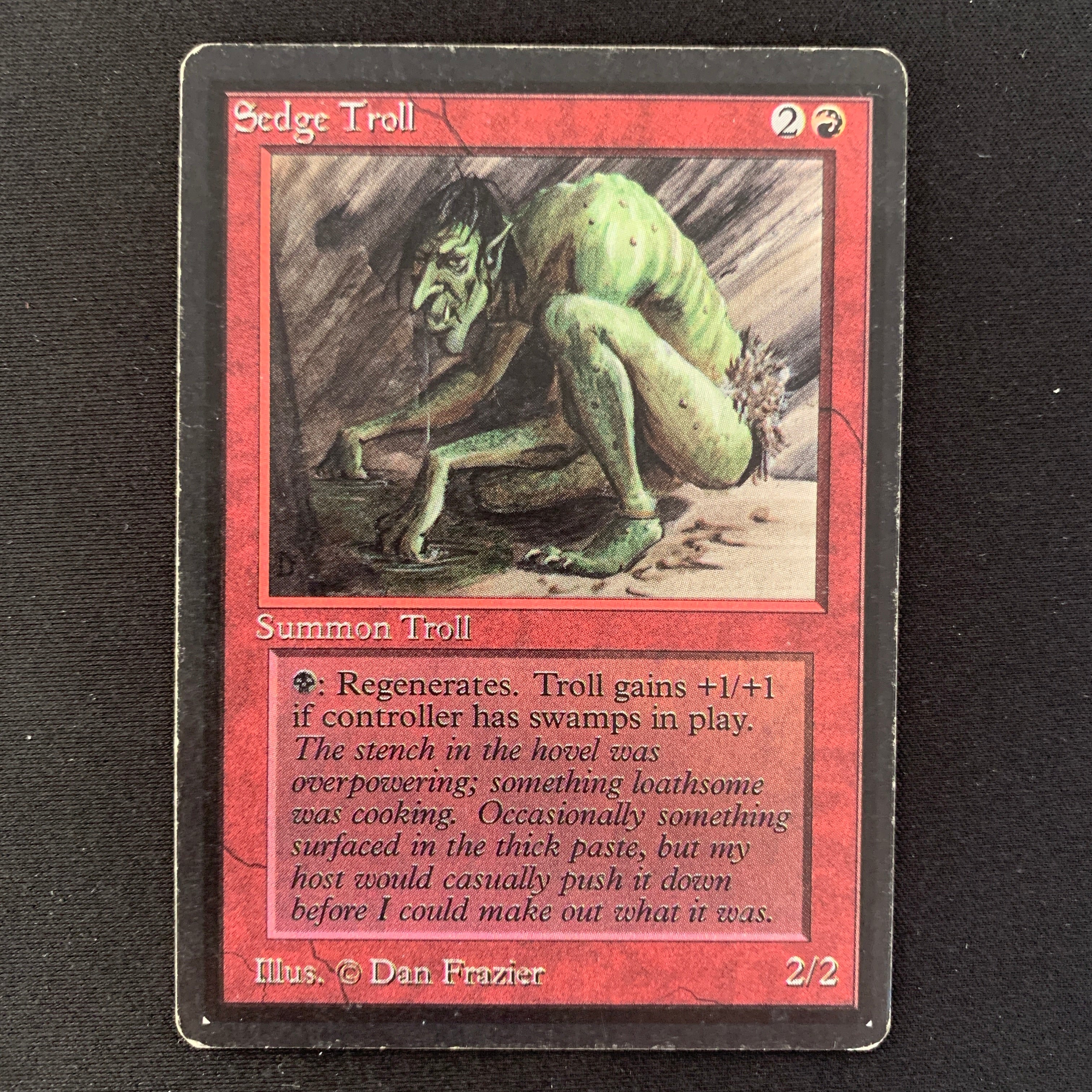 MTG Singles - Sedge Troll - Beta - 