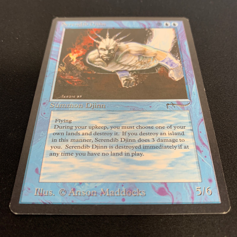 Magic the Gathering Serendib Djinn - Arabian Nights 