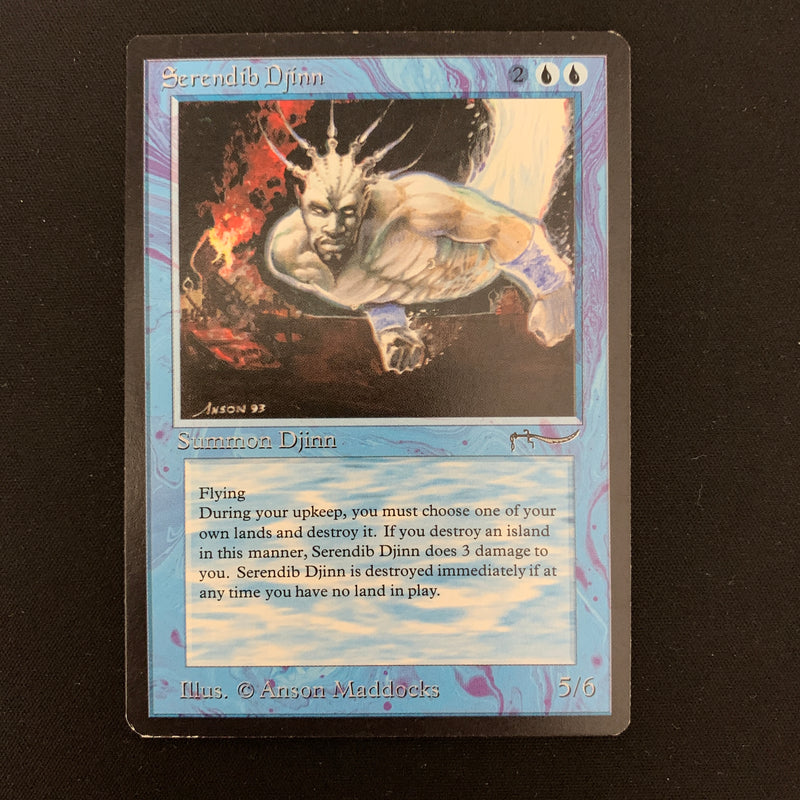 Magic the Gathering Serendib Djinn - Arabian Nights 