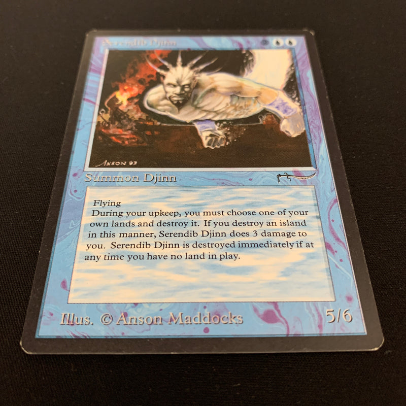 Magic the Gathering Serendib Djinn - Arabian Nights 