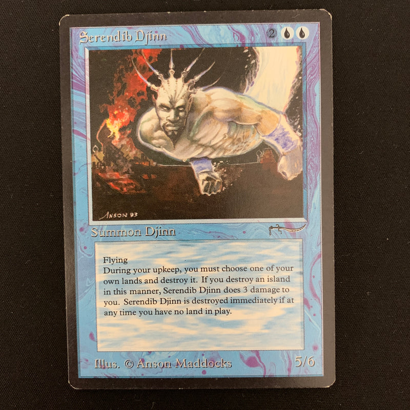 Magic the Gathering Serendib Djinn - Arabian Nights 