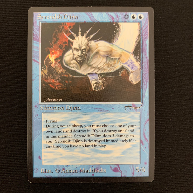 Magic the Gathering Serendib Djinn - Arabian Nights 