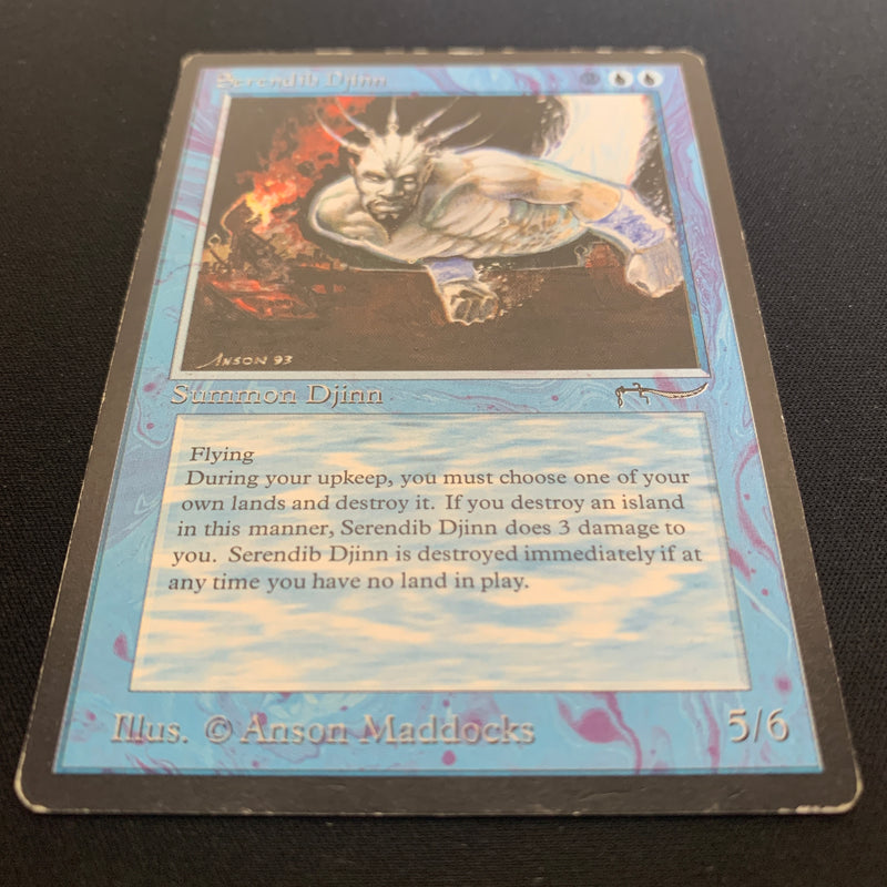 Magic the Gathering Serendib Djinn - Arabian Nights 