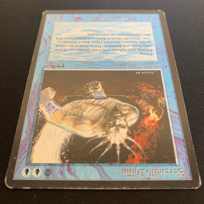 Magic the Gathering Serendib Djinn - Arabian Nights 