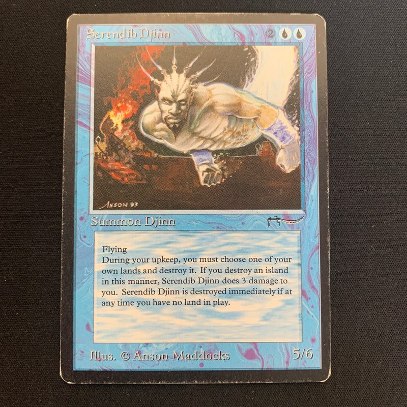 Magic the Gathering Serendib Djinn - Arabian Nights 