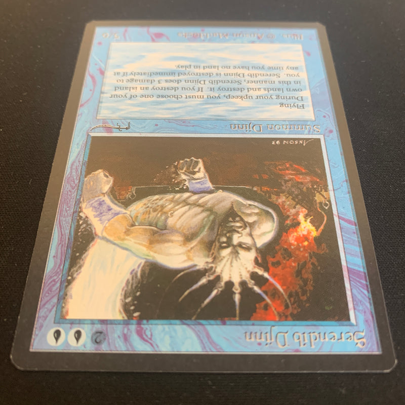 Magic the Gathering Serendib Djinn - Arabian Nights 