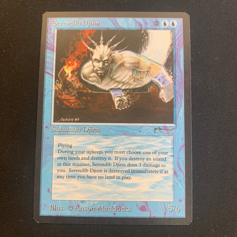 Magic the Gathering Serendib Djinn - Arabian Nights 