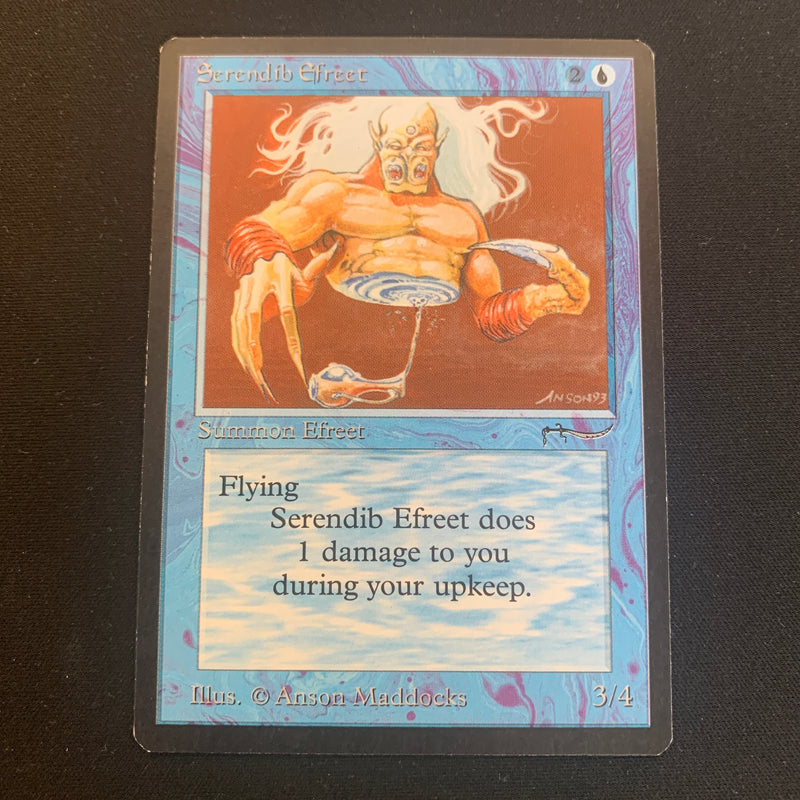 Magic the Gathering Serendib Efreet - Arabian Nights 