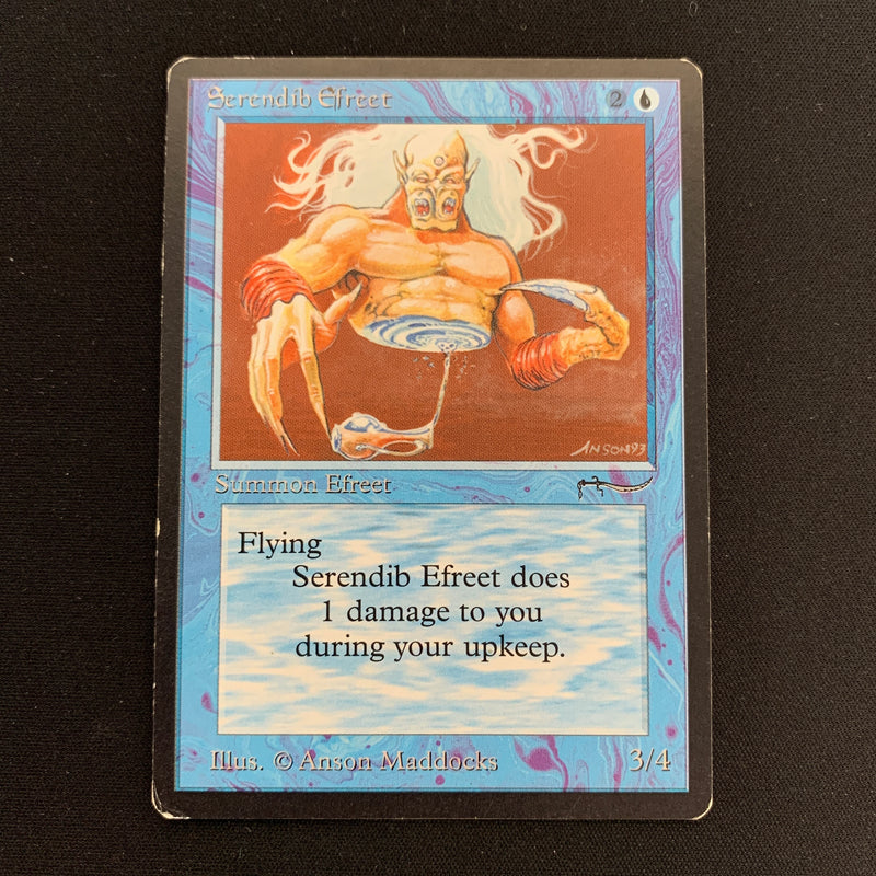 Magic the Gathering Serendib Efreet - Arabian Nights 