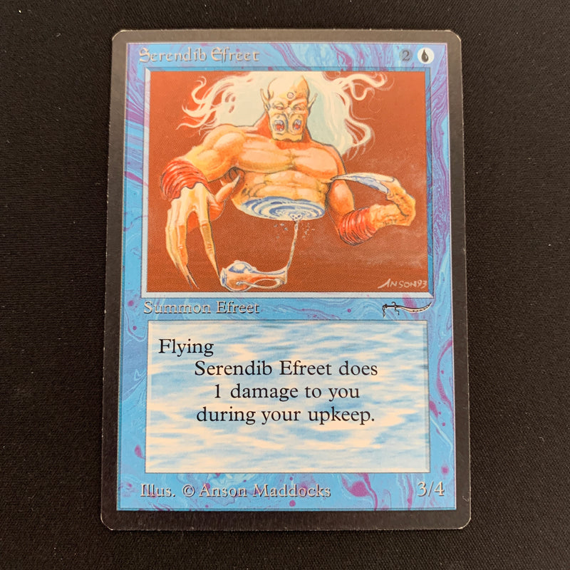 Magic the Gathering Serendib Efreet - Arabian Nights 