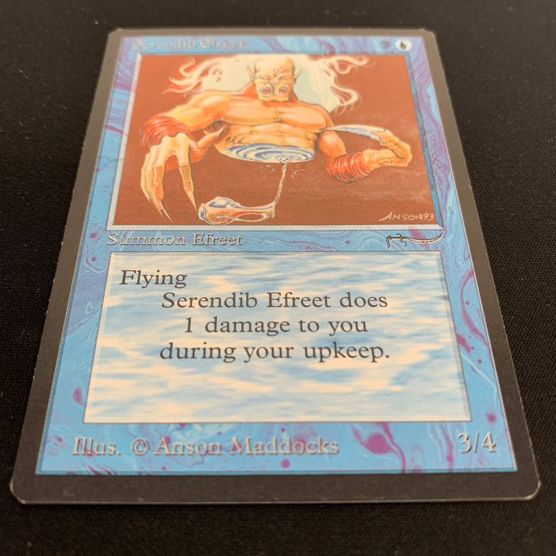 Magic the Gathering Serendib Efreet - Arabian Nights 