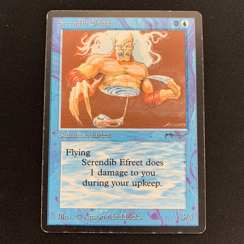 Magic the Gathering Serendib Efreet - Arabian Nights 