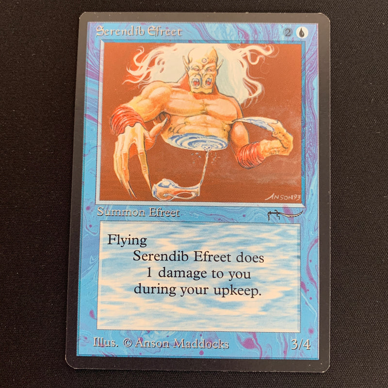 Magic the Gathering Serendib Efreet - Arabian Nights 