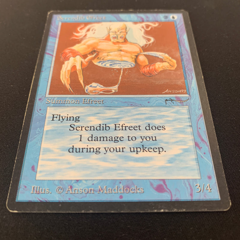 Magic the Gathering Serendib Efreet - Arabian Nights 