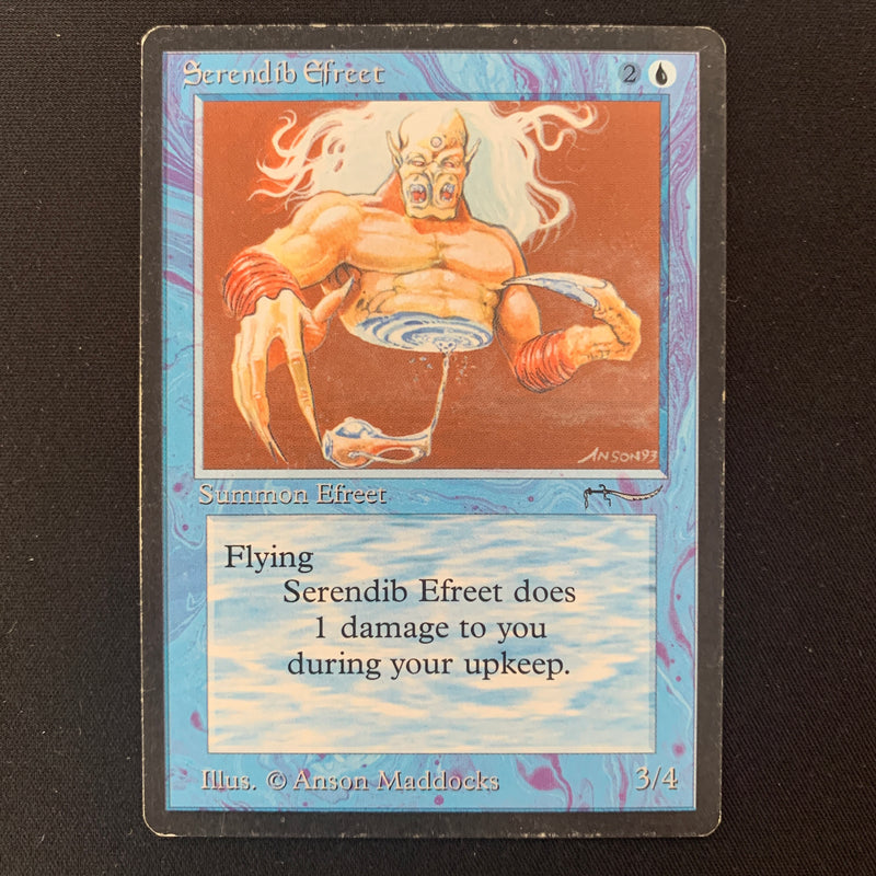 Magic the Gathering Serendib Efreet - Arabian Nights 