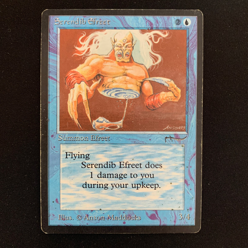 Magic the Gathering Serendib Efreet - Arabian Nights 