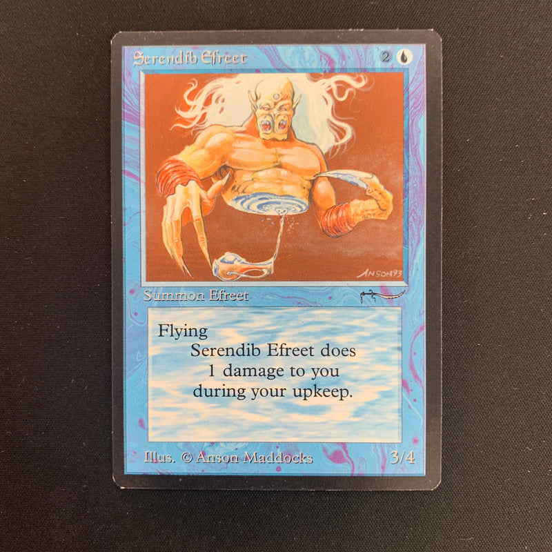 Magic the Gathering Serendib Efreet - Arabian Nights 