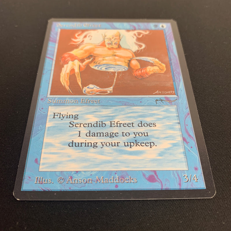 Magic the Gathering Serendib Efreet - Arabian Nights 