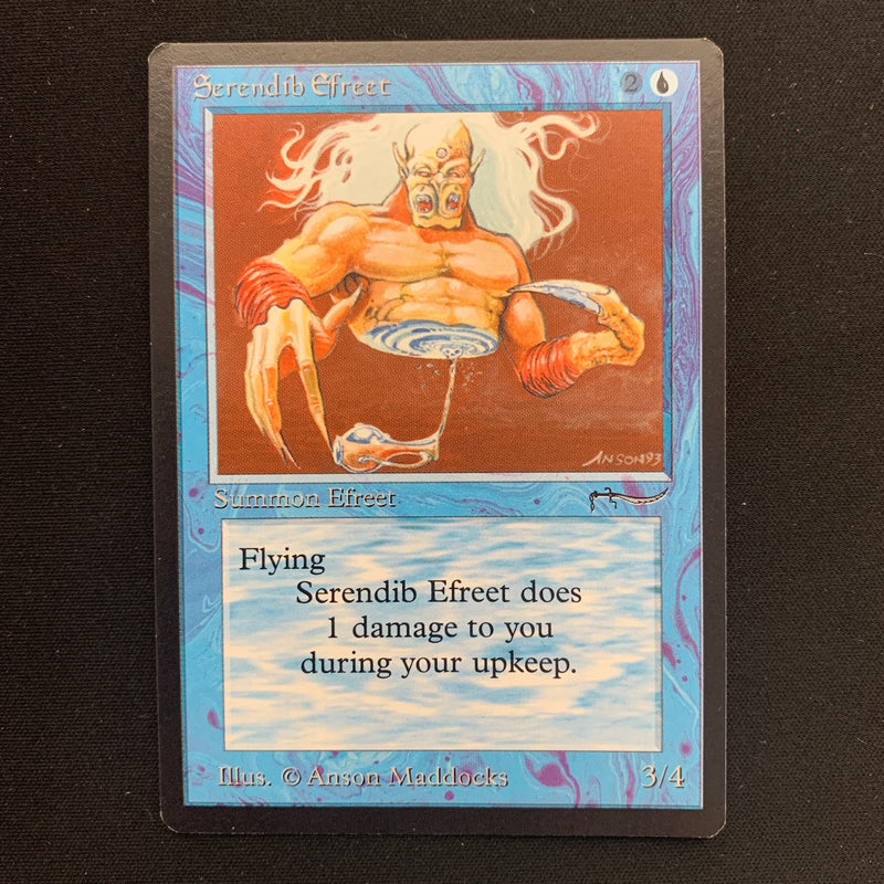 Magic the Gathering Serendib Efreet - Arabian Nights 