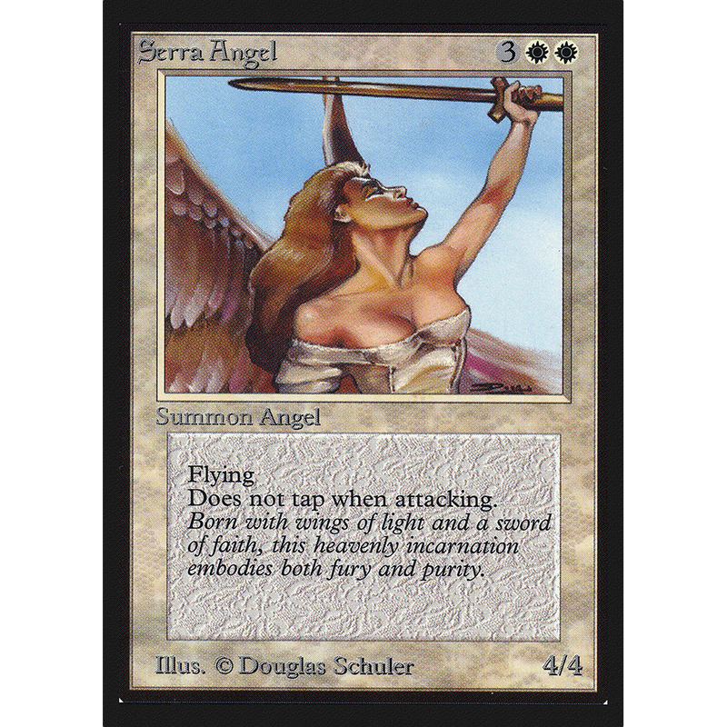 Magic the Gathering Serra Angel - Collectors’ Edition NM