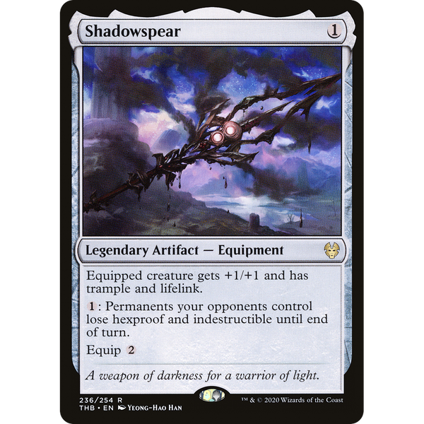 Magic the Gathering Shadowspear - Theros Beyond Death NM