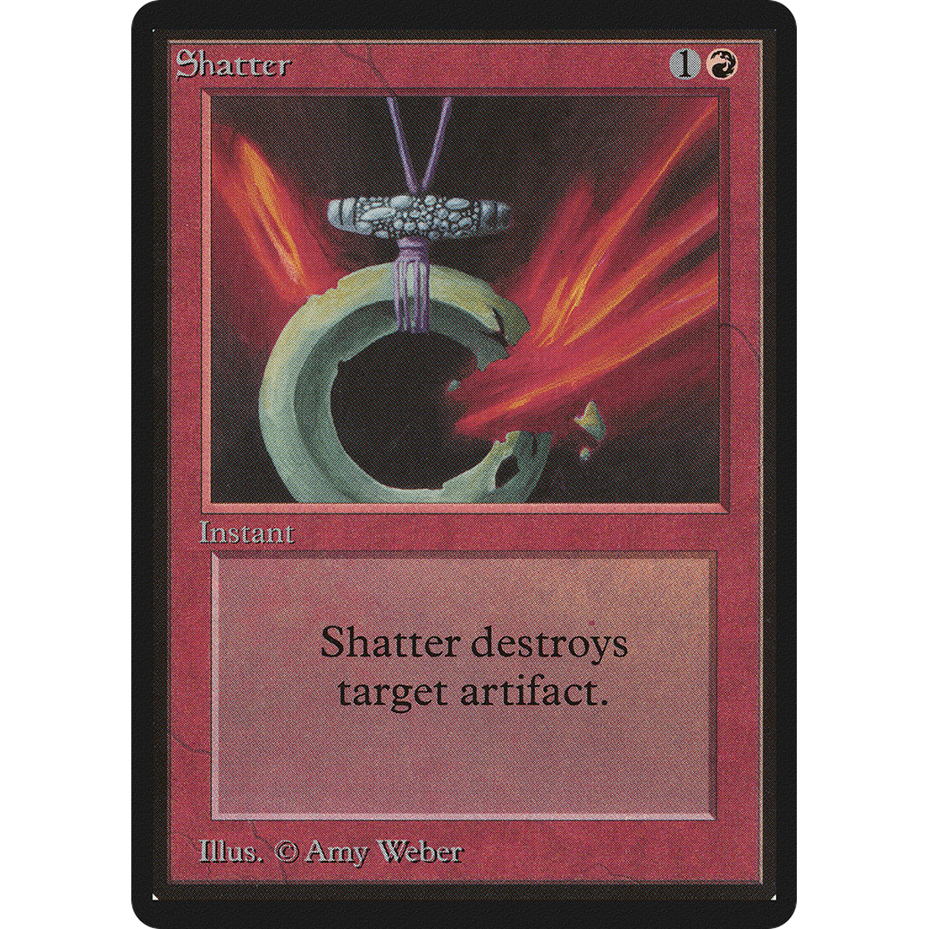 MTG Singles - Shatter - Beta - NM