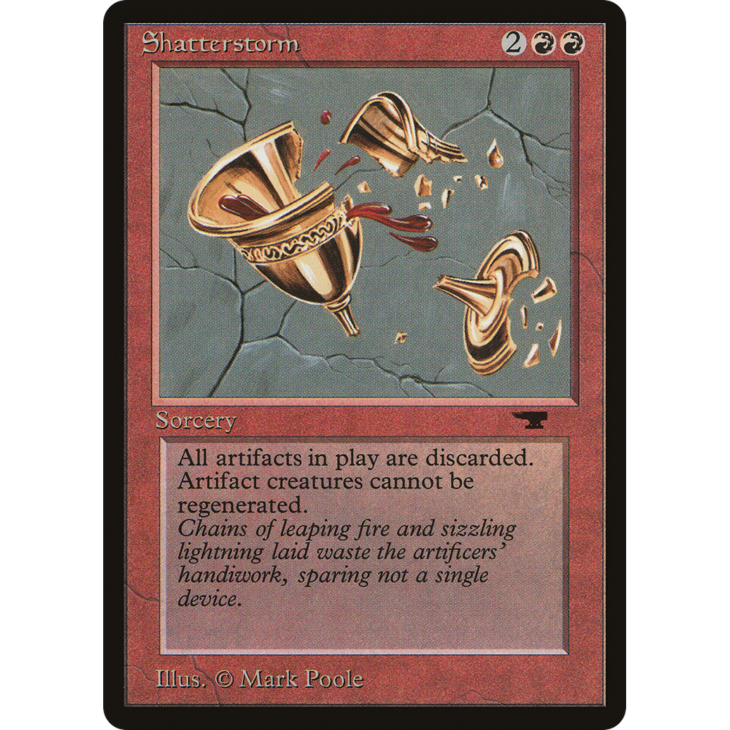 MTG Singles - Shatterstorm - Antiquities - NM