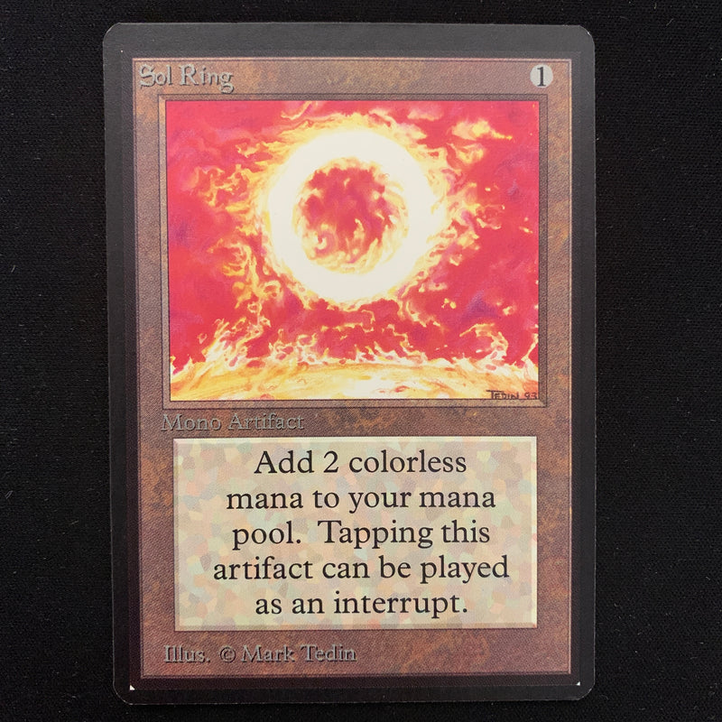 Magic the Gathering Sol Ring - Beta NM - 24712